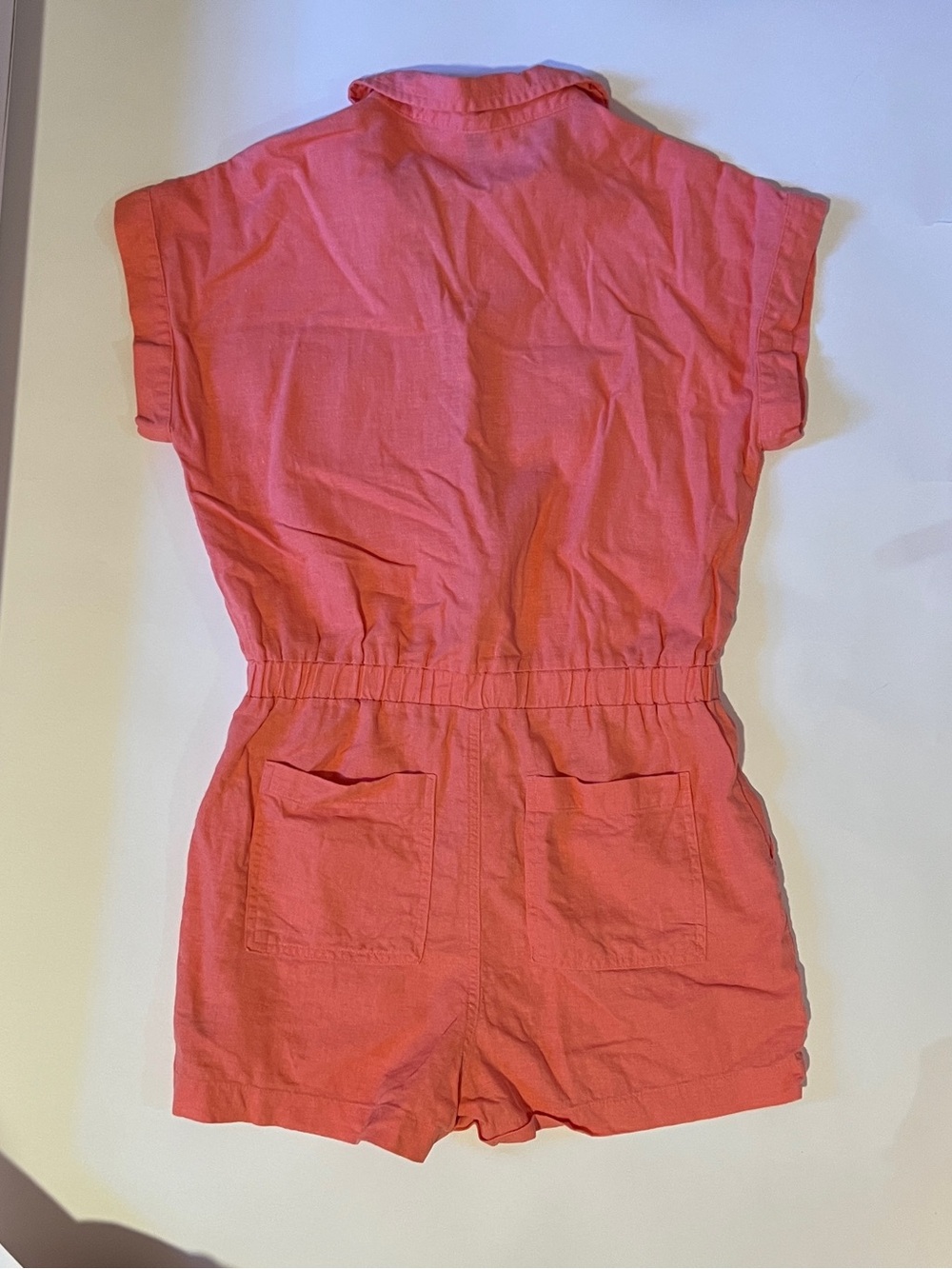 Target Universal Thread Coral Pink Romper Jumpsuit size 6 - Picture 4 of 6